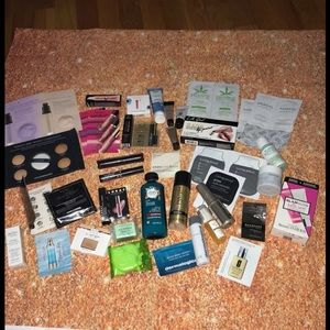 Lot of 52 Deluxe and travel size samples